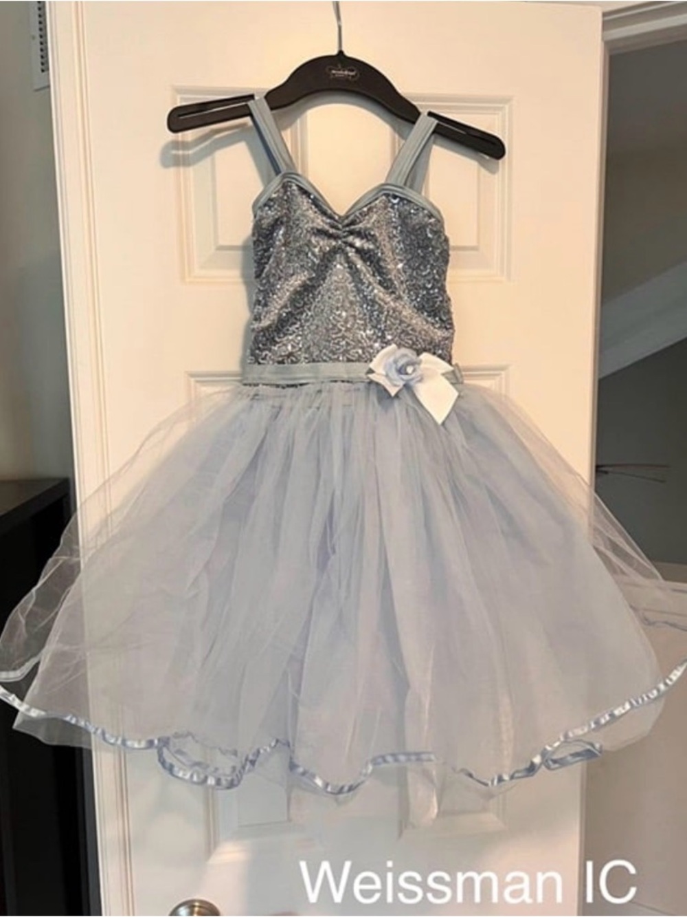 Weissman Light Blue IC ballet costume